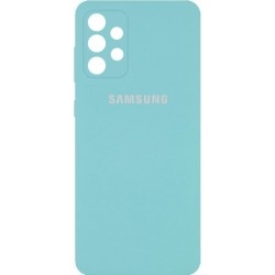 Silicone Cover Full Camera для Samsung A32 A325 Ice Blue