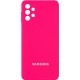 Silicone Cover Full Camera для Samsung A32 A325 Barbie Pink