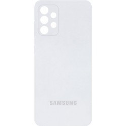 Silicone Cover Full Camera для Samsung A32 A325 White