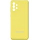 Silicone Cover Full Camera для Samsung A32 A325 Yellow