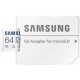 Карта памяти Samsung Evo Plus microSDXC 64GB Class 10 UHS-I U1 V10 + SD-adapter (MB-MC64KA/EU) - Фото 4