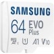Карта памяти Samsung Evo Plus microSDXC 64GB Class 10 UHS-I U1 V10 + SD-adapter (MB-MC64KA/EU) - Фото 6