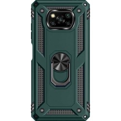 Чехол Serge Ring for Magnet для Xiaomi Poco X3/X3 Pro Green