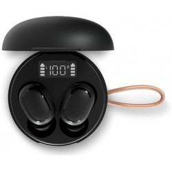 Bluetooth-гарнитура Ergo BS-520 Twins Bubble Black
