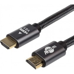 Кабель Atcom Premium HDMI-HDMI ver 2.1 4К 10м Black (23710)