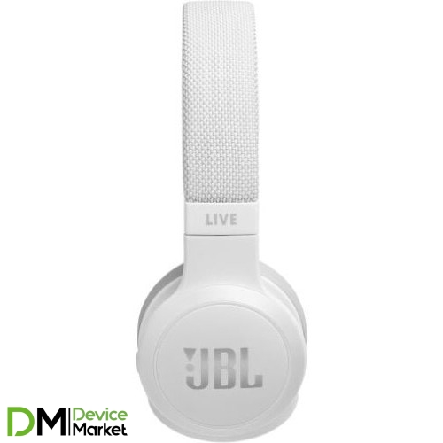 Bluetooth-гарнитура JBL Live 400BT White (JBLLIVE400BTWHT)