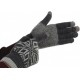 Перчатки ArmorStandart Touch Gloves Snowflake с орнаментом Light Grey - Фото 2