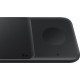 Бездротовий зарядний пристрій Samsung Wireless Charger Duo (with TA) Black (EP-P4300TBRGRU) - Фото 6