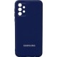 Silicone Case Full Camera для Samsung A52 A525 Midnight Blue