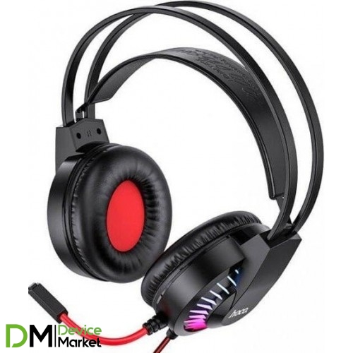 Навушники Hoco W105 Joyful Gaming Headphones Red