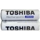АКБ Toshiba Rechargeable AA 2600 mAh (TNH-6GAE) 2 шт. уп. - Фото 1