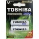 АКБ Toshiba Rechargeable AA 2600 mAh (TNH-6GAE) 2 шт. уп. - Фото 2