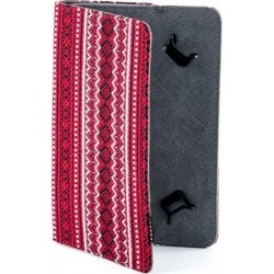 Чехол для планшета Lagoda Clip 6-8 красно-черная вышиванка