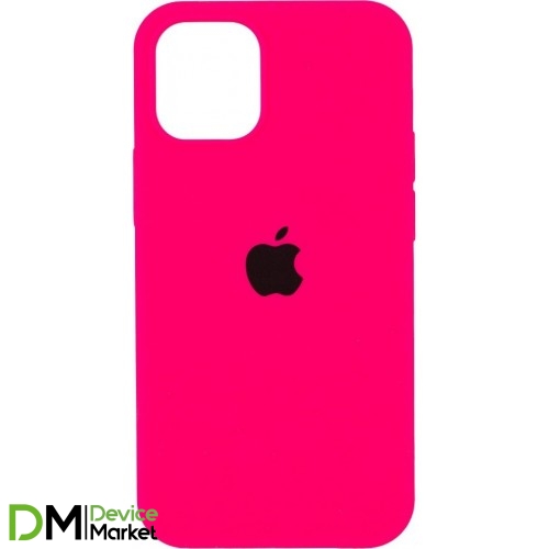 Silicone Case для iPhone 12/12 Pro Barbie Pink