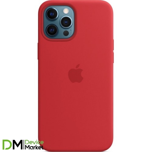 Чехол Silicone Case для iPhone 12 Pro Max Product Red