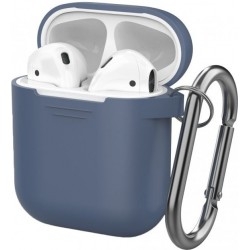Чохол для навушників Apple AirPods 1/2 Navy Blue