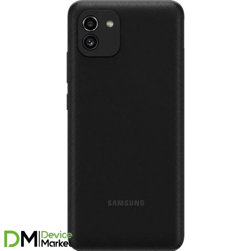 Смартфон Samsung Galaxy A03 3/32Gb Black (SM-A035FZKDSEK) UA