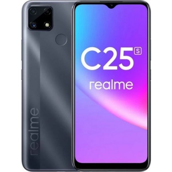 Смартфон Realme C25s 4/128Gb NFC Gray Global (Код товара:20185)