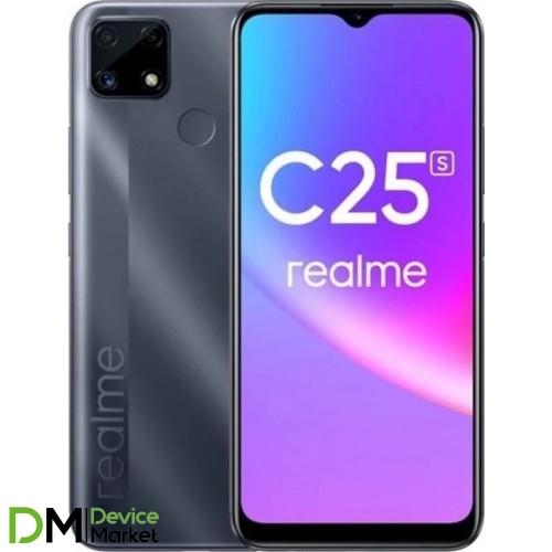 Смартфон Realme C25s 4/64Gb NFC Gray Global