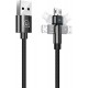 Micro USB кабель Usams US-SJ478 U60 Rotable 1m Black - Фото 1