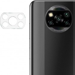 Защитная гидрогелевая пленка DM на камеру Xiaomi Poco X3/X3 Pro Глянцевая