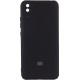 Silicone Case Full Camera для Xiaomi Redmi 9A Black