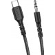 AUX кабель Hoco UPA17 Type-C 1m Black - Фото 3