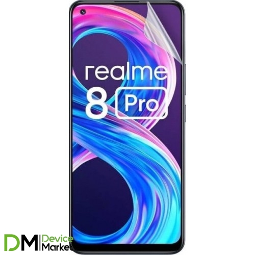 Захисна гідрогелева плівка DM для Realme 8/8 Pro Глянцева