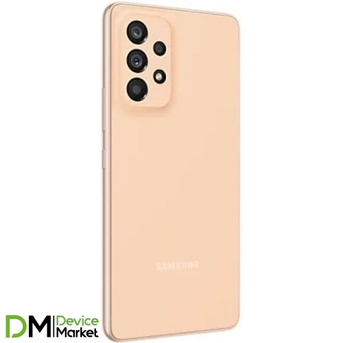 Смартфон Samsung Galaxy A53 6/128GB Peach (SM-A536EZODSEK) UA