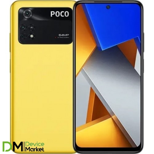 Смартфон Xiaomi Poco M4 Pro 4G 6/128GB NFC Poco Yellow Global