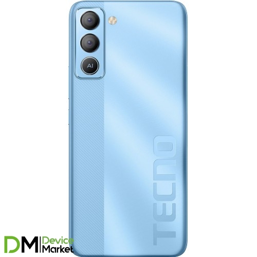 Смартфон Tecno Pop 5 LTE (BD4i) 3/32GB Dual Sim Ice Blue UA