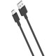 Micro USB кабель XO NB156 Black - Фото 1