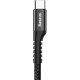 Кабель Baseus Fish Eye USB to Type-C 2A 1m Black (CATSR-01) - Фото 3