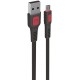 Micro USB кабель ArmorStandart AR15 2.4A 1m Black - Фото 1