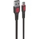 USB кабель Type-C ArmorStandart AR15 2.4A 1m Black - Фото 1