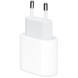 Мережевий зарядний пристрій Apple Power Adapter 20W USB-C HC White (MHJ83ZM)