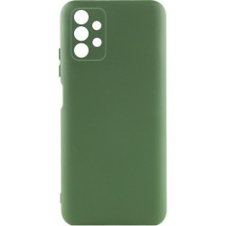 Чохол Silicone Cover Lakshmi Full Camera для Samsung A33 A336 Dark Green