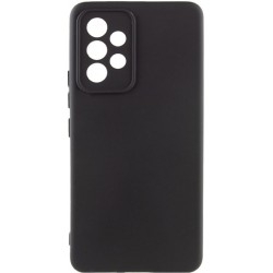 Чохол Silicone Cover Lakshmi Full Camera для Samsung A73 A736 Black