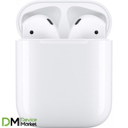 Bluetooth-гарнітура Apple AirPods 2 Copy White (MV7N2)
