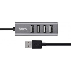 USB HUB HOCO HB1 4USB Line Machine 0.8m Tarnish