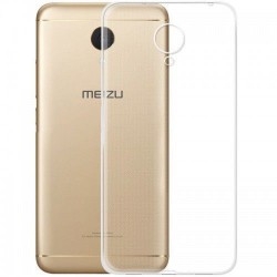 Чехол силиконовый для Meizu M5 note прозрачный