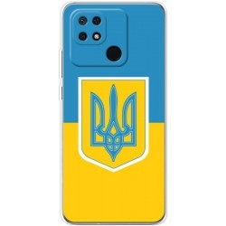 Чохол BoxFace для Xiaomi Redmi 10C/Poco C40 Герб України