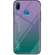 Чехол Glass Gradient Hello для Xiaomi Redmi 7 Purple/Blue - Фото 1