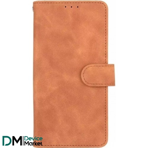 Чехол-книжка Anomaly Leather для Xiaomi Redmi 10C/Poco C40 Brown