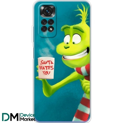 Чохол BoxFace для Xiaomi Redmi Note 11/Note 11s Santa Hated You