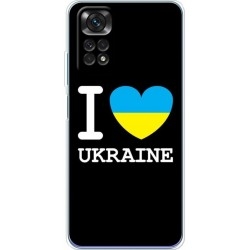 Чохол BoxFace для Xiaomi Redmi Note 11/Note 11s I love Ukraine