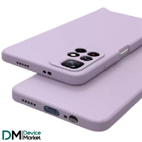 Чехол Anomaly Silicone для Xiaomi Redmi Note 11/Note 11s Purple