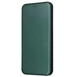 Чехол-книжка Anomaly Carbon для Xiaomi Redmi Note 11/Note 11s Green