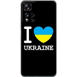 Чохол BoxFace для Xiaomi Redmi Note 11 Pro+ 5G I Love Ukraine