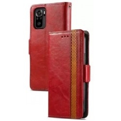 Чехол-книжка Anomaly Business Wallet для Xiaomi Redmi Note 10/10s/Poco M5s Red